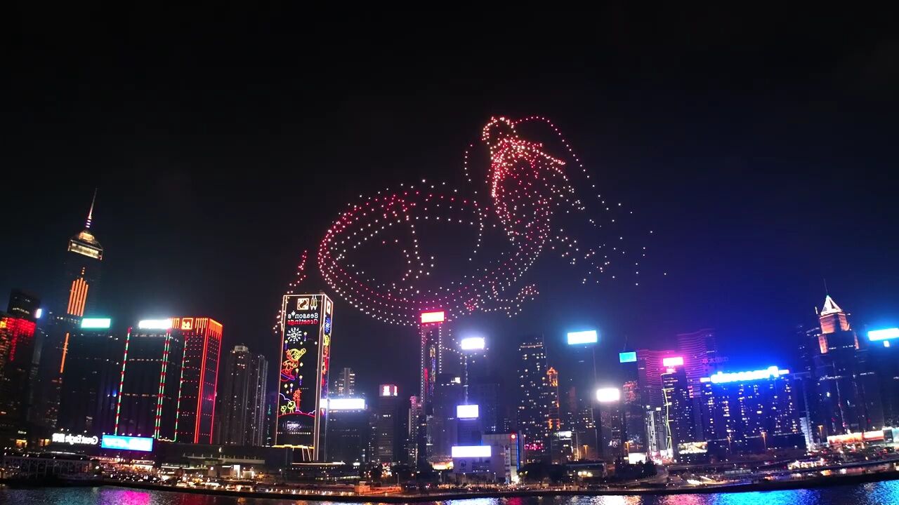 东方明珠璀璨闪耀，香港之美